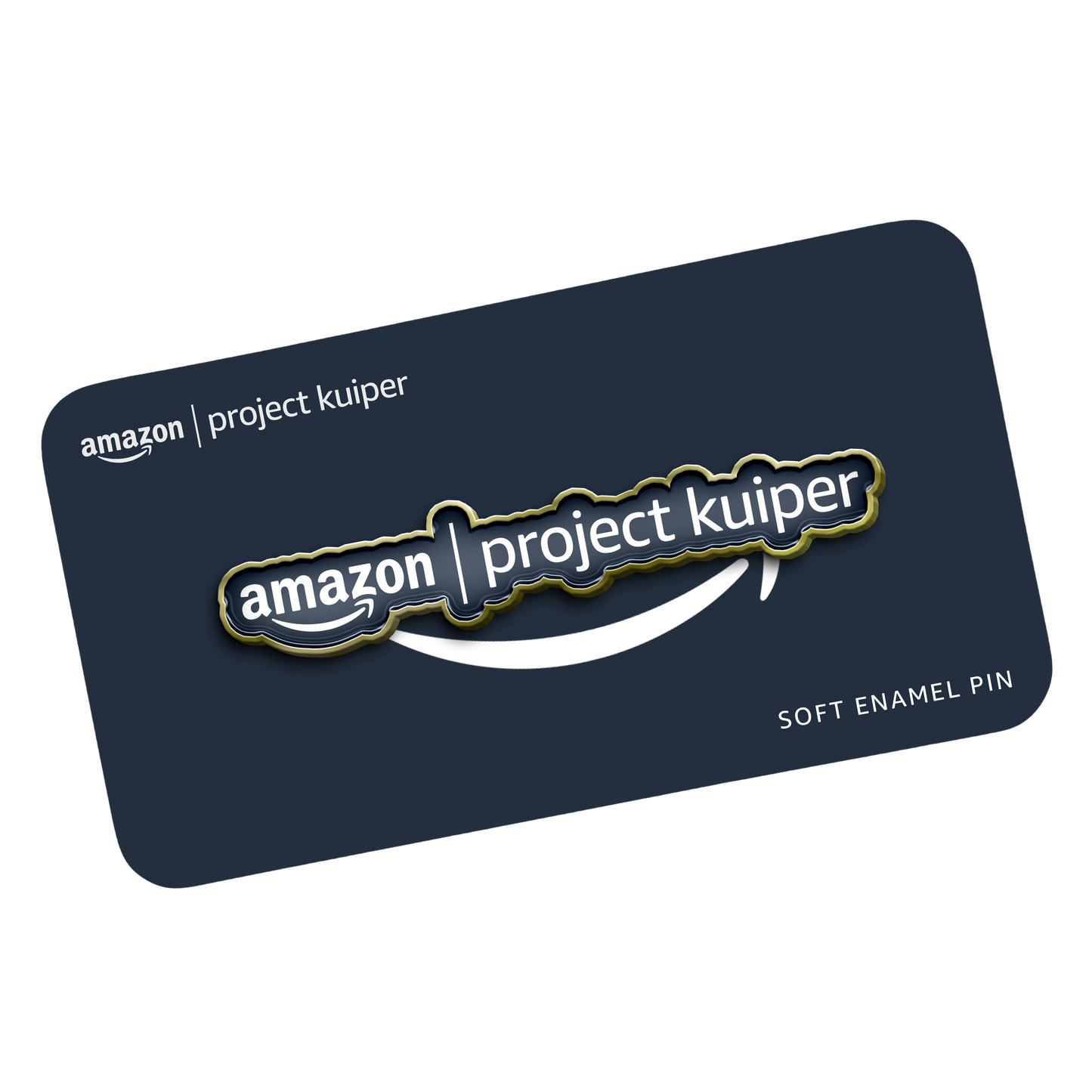 Soft Enamel Lapel Pin with Backer Cards
